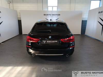 BMW Serie 5 520d 520d Touring Luxury auto PROMO VALIDA CON FINANZIA Nero usata Olgiate Olona