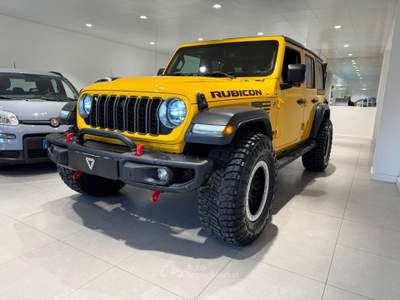 Jeep Wrangler Unlimited 2.2 Mjt II Rubicon Giallo usata AGROPOLI