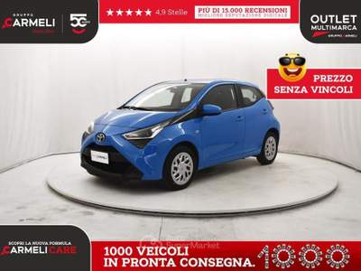 Toyota Aygo 1.0 VVT-i x-cool Blu/Azzurro usata Coccaglio