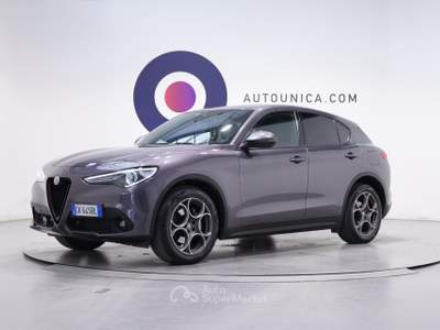Alfa Romeo Stelvio 2.2 TURBODIESEL 190 CV AT8 Q4 SPRINT FULL LED Grigio usata Brescia