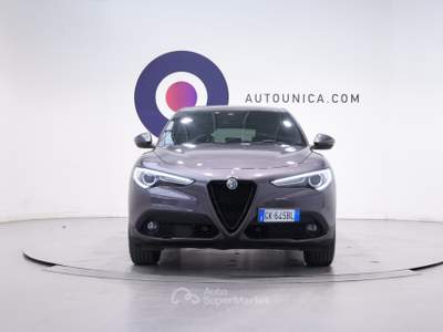 Alfa Romeo Stelvio 2.2 TURBODIESEL 190 CV AT8 Q4 SPRINT FULL LED Grigio usata Brescia