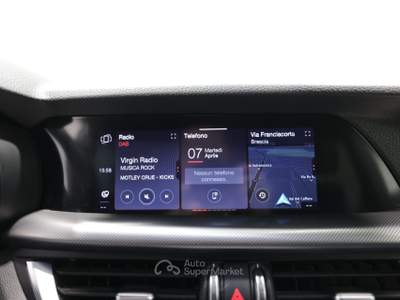 Alfa Romeo Stelvio 2.2 TURBODIESEL 190 CV AT8 Q4 SPRINT FULL LED Grigio usata Brescia