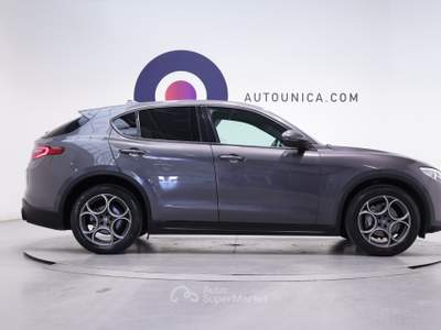 Alfa Romeo Stelvio 2.2 TURBODIESEL 190 CV AT8 Q4 SPRINT FULL LED Grigio usata Brescia