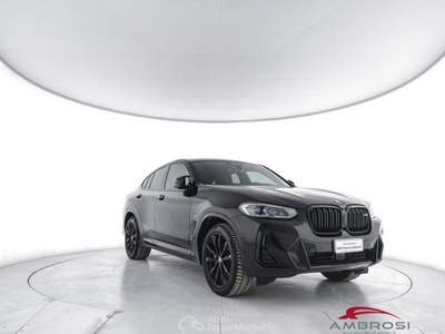 BMW X4 xdrive M40d mhev 48V auto Nero usata Corciano