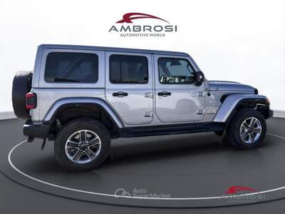Jeep Wrangler 2.2 Mjt II Sahara Argento usata Corciano