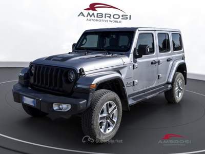 Jeep Wrangler 2.2 Mjt II Sahara Argento usata Corciano