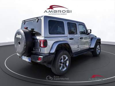 Jeep Wrangler 2.2 Mjt II Sahara Argento usata Corciano
