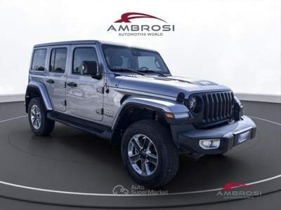 Jeep Wrangler 2.2 Mjt II Sahara Argento usata Corciano
