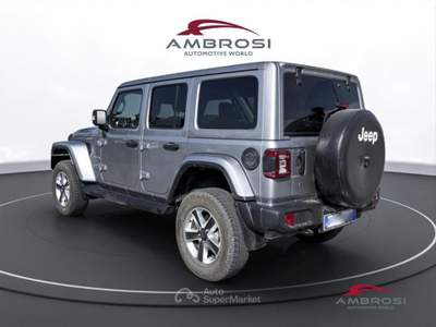 Jeep Wrangler 2.2 Mjt II Sahara Argento usata Corciano