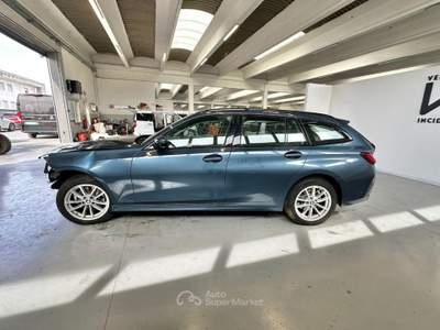 BMW Serie 3 320d D 48V XDRIVE TOURING Blu/Azzurro usata Megliadino San Vitale