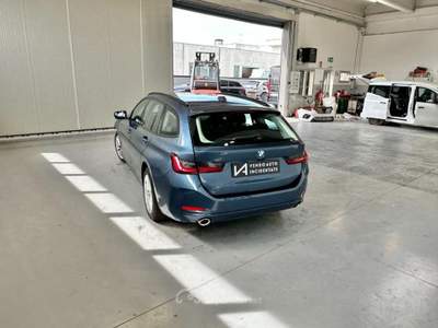 BMW Serie 3 320d D 48V XDRIVE TOURING Blu/Azzurro usata Megliadino San Vitale