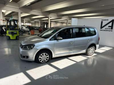 Volkswagen Touran 1.6 TDI DSG COMFORTLINE 7 POSTI Argento usata Megliadino San Vitale