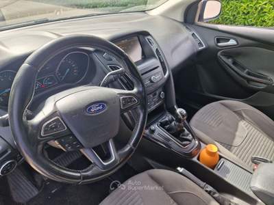 Ford Focus Focus III 2015 SW 1.6 Titanium Gpl 120cv Grigio usata San Giuseppe Vesuviano