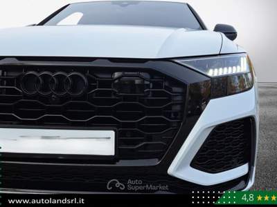 Audi RS Q8 4.0 tiptronic IVA ESPOSTA Bianco usata Guidonia Montecello
