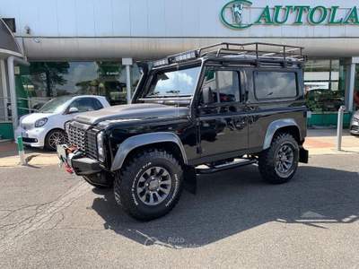 Land Rover Defender 90 2.5 Td5*AUTO UNICA*TENUTA DA AMATORE Nero usata Guidonia Montecello
