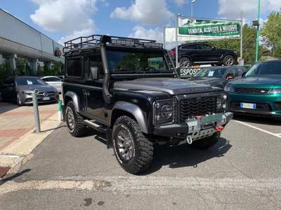Land Rover Defender 90 2.5 Td5*AUTO UNICA*TENUTA DA AMATORE Nero usata Guidonia Montecello