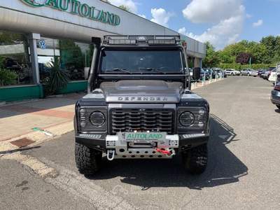 Land Rover Defender 90 2.5 Td5*AUTO UNICA*TENUTA DA AMATORE Nero usata Guidonia Montecello