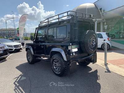 Land Rover Defender 90 2.5 Td5*AUTO UNICA*TENUTA DA AMATORE Nero usata Guidonia Montecello