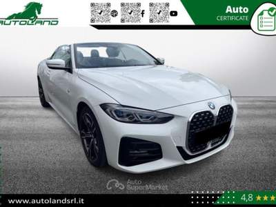 BMW Serie 4 428iA i Cabrio Msport 245cv auto Bianco usata Guidonia Montecello