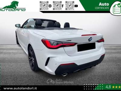 BMW Serie 4 428iA i Cabrio Msport 245cv auto Bianco usata Guidonia Montecello