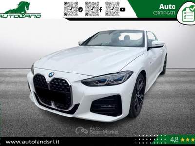 BMW Serie 4 428iA i Cabrio Msport 245cv auto Bianco usata Guidonia Montecello