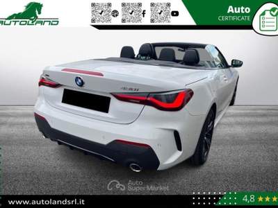 BMW Serie 4 428iA i Cabrio Msport 245cv auto Bianco usata Guidonia Montecello