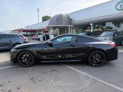 BMW Serie 8 840d d Coupe mhev 48V xdrive Individual Composition Msport auto Nero usata Guidonia Montecello
