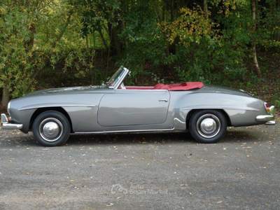 Mercedes-Benz 190 SL *TOTALMENTE RESTAURATA* Grigio usata Guidonia Montecello