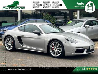 Porsche Cayman 2.0 300cv pdk UNIPRO UFFICIALE Argento usata Guidonia Montecello