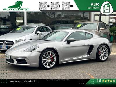 Porsche Cayman 2.0 300cv pdk UNIPRO UFFICIALE Argento usata Guidonia Montecello
