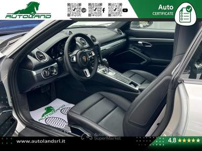 Porsche Cayman 2.0 300cv pdk UNIPRO UFFICIALE Argento usata Guidonia Montecello