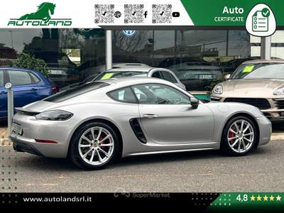 Porsche Cayman 2.0 300cv pdk UNIPRO UFFICIALE Argento usata Guidonia Montecello