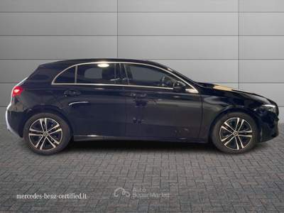 Mercedes-Benz Classe A  - a 180 d progressive advanced auto Nero usata Ancona