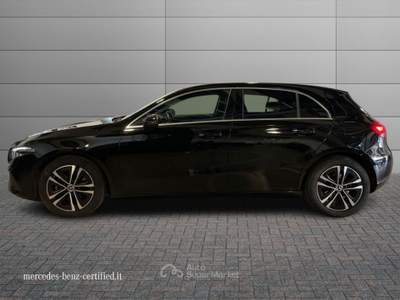 Mercedes-Benz Classe A  - a 180 d progressive advanced auto Nero usata Ancona