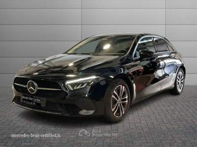 Mercedes-Benz Classe A  - a 180 d progressive advanced auto Nero usata Ancona
