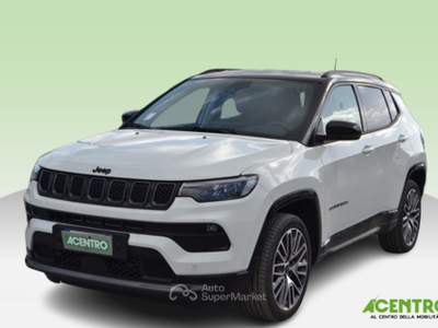 Jeep Compass  - e-hybrid summit 1.5 turbo t4 130cv fwd dct7 Bianco usata CAGLIARI