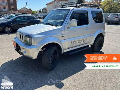 Suzuki Jimny Jimny 1.3i 16V cat 4WD JLX Special Grigio usata Vigevano