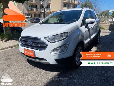 Ford EcoSport 1.5 Ecoblue 95 CV Start&Stop Titanium Bianco usata Rossano Stazione