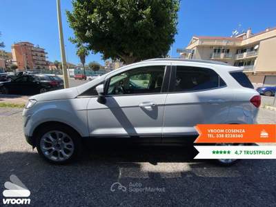 Ford EcoSport 1.5 Ecoblue 95 CV Start&Stop Titanium Bianco usata Rossano Stazione