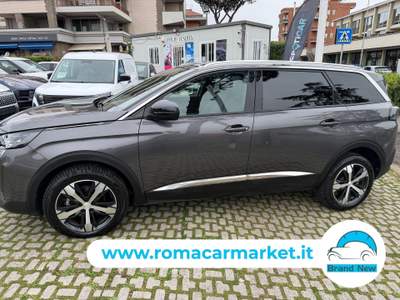 Peugeot 5008 5008 1.5 bluehdi Allure Pack 130cv eat8 KMCERTIF Grigio usata Roma
