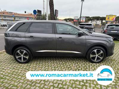 Peugeot 5008 5008 1.5 bluehdi Allure Pack 130cv eat8 KMCERTIF Grigio usata Roma
