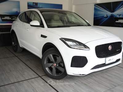 Jaguar E-Pace 2.0D 180 CV AWD R-Dynamic SE Blu/Azzurro usata Pozzuoli