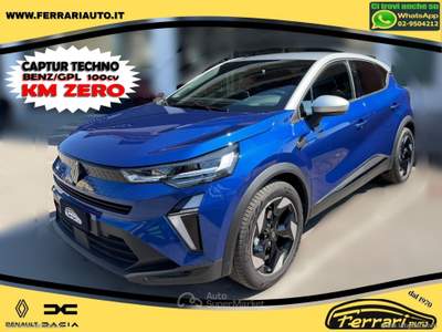 Renault Captur Captur ECO-G 100 CV Techno Blu/Azzurro usata PESSANO CON BORNAGO