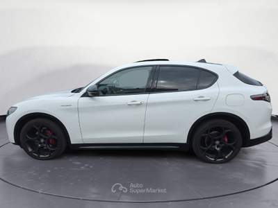 Alfa Romeo Stelvio 2.2 TD 210 CV Veloce AT8 Q4 con 7500euro extra optional Bianco usata ARTOGNE