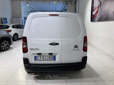 Citroen Berlingo van M 1.5 bluehdi 100cv 3 posti Radio Car Play Bianco usata Fornovo di Taro