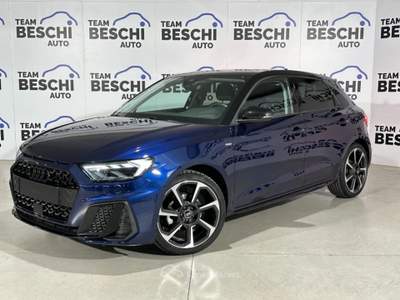 Audi A1 SPB 30 TFSI S tronic S line Identity Black Blu/Azzurro usata Lonato del Garda