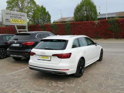 Audi A4 Avant 35 TDI S tronic S line edition Bianco usata VEDELAGO