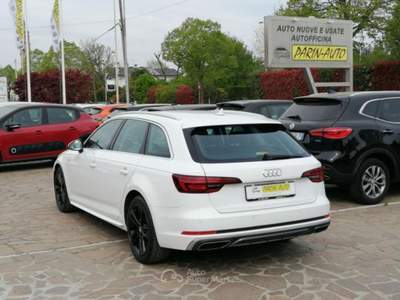 Audi A4 Avant 35 TDI S tronic S line edition Bianco usata VEDELAGO