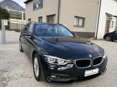 BMW Serie 3 318d 318 BMW 318d touring sport restyling navi+led euro6d Nero usata Rezzato