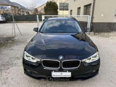 BMW Serie 3 318d 318 BMW 318d touring sport restyling navi+led euro6d Nero usata Rezzato